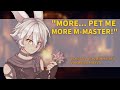 Spoiling your bunny butler with pets and sweet kisses asmr m4a spicy innuendo begging