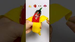 🍌+🍓+👀+👄 이모지 믹스(Emoji Mixing) #실리콘테이프