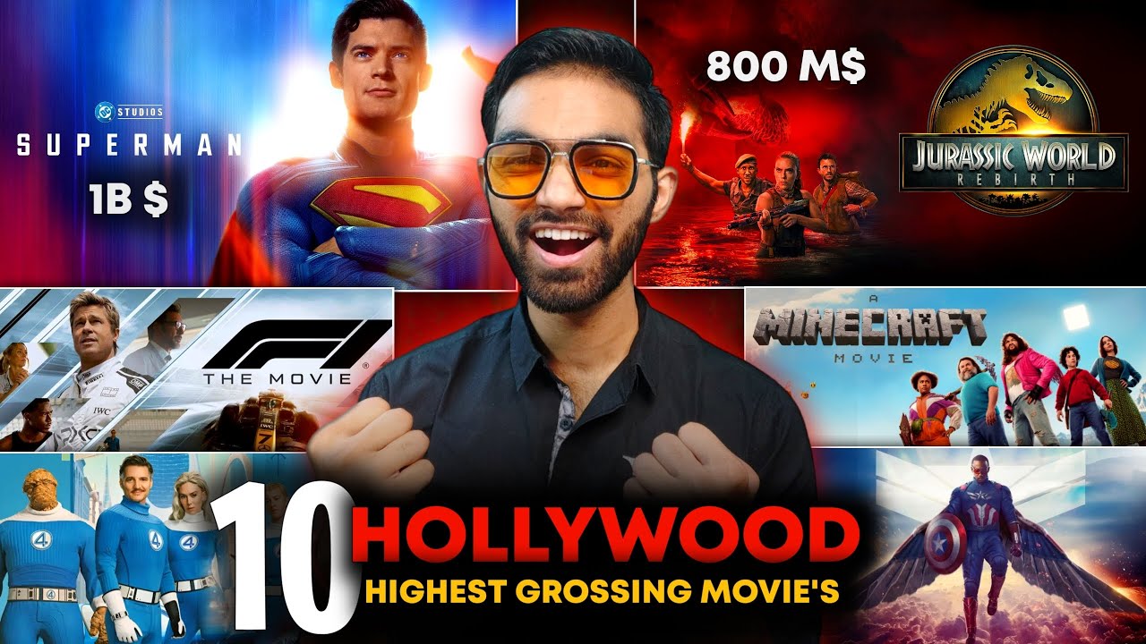Top 10 Best Hollywood Movies Of 2025 In Hindi | 2025 Top Hollywood ...