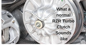 What does a Polaris Turbo Clutch Sound like??