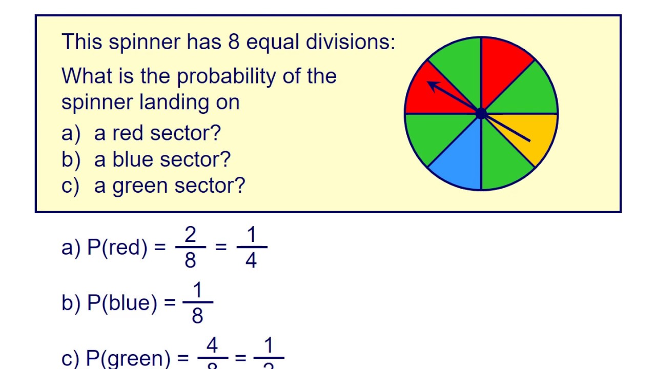 maths assignment on probability