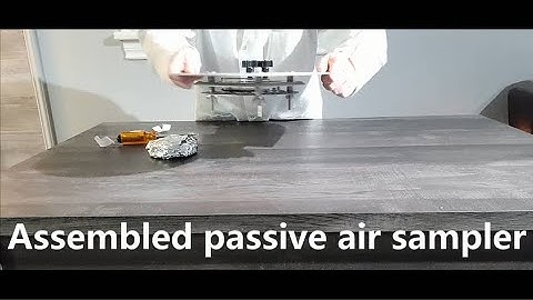 Passive Air Sampler Assembly