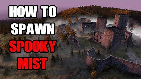 How To Spawn In The DayZ Halloween Spooky Misty Castle Effects On Community Server For PC & Console