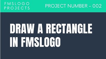 Draw A Rectangle In FMSLogo