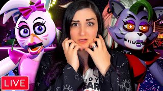 How Much FNAF Security Breach Can I Beat in 2 Hours LIVE? (Part 2)