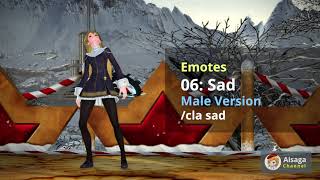 06: Sad - PSO2 Emotes screenshot 2