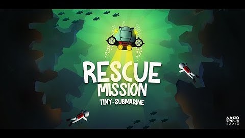 Rescue mission submarine game | Trailer | Made with GDevelop 5 | v.1.0.1