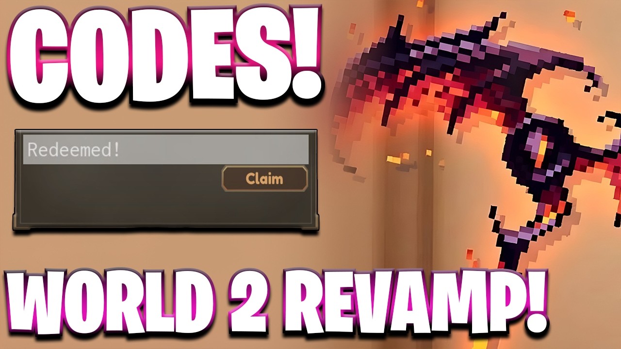 НОВИНКА! ВСЕ РАБОЧИЕ КОДЫ ОБНОВЛЕНИЯ WORLD 2 ДЛЯ PIXEL BLADE! КОДЫ ROBLOX PIXEL BLADE