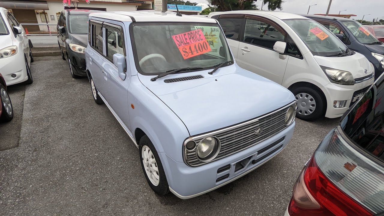 Johnny's Used Cars Okinawa - 2008 Suzuki Lapin (16458) - YouTube