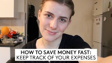 How To Save Money Fast: Track Your Expenses // Minimalism & Money