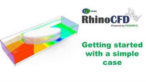 RhinoCFD Basics - Simple tutorial