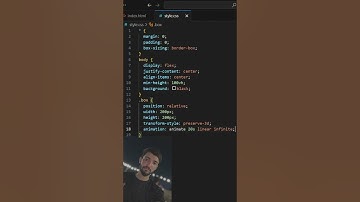 3d rotation animation using html & css | HTML & CSS | HTML & CSS Animation