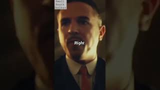 #PeakyBlinders Tommy Shelby and Billy Kimber Inserting scene "which one of you Is the boss?"|#shorts