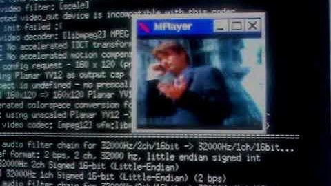 Linux 486 MPlayer-0.90 video 1 test