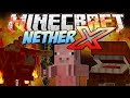 Minecraft | NETHER X! (Can you survive in the BRAND NEW Nether?!) | Mod Showcase