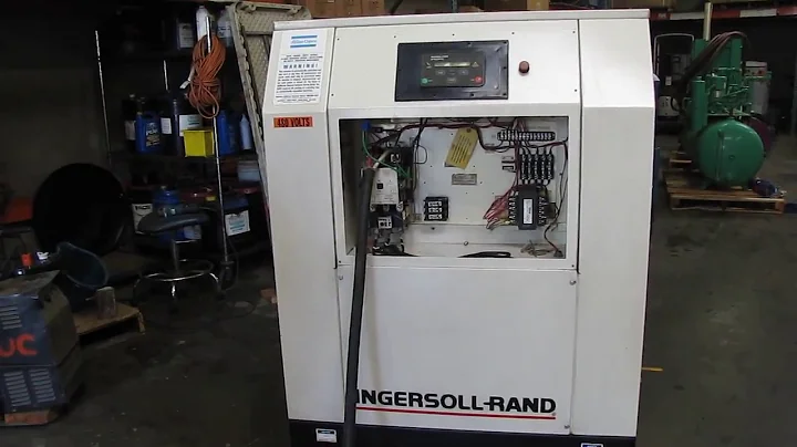 Ingersoll Rand SSR 40hp Rotary Screw Air Compressor 30,824 total hours