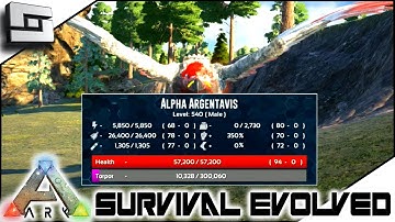 ARK: Survival Evolved - ALPHA ARGY TAMING FAIL! S2E3 ( Modded Ark Extinction Core )