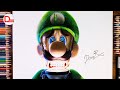 Drawing Super luigi | DCCOR Drawing