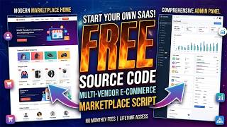 Free Multi Vendor Marketplace Website | Free Ecommerce Website Source Code
