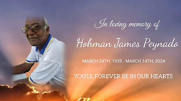 Funeral Service For The Late: Hohman James Peynado