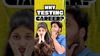 Why did you choose Testing career ? #testing