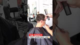 THE PERFECT FRONT LAYERS BASIC LINE PIXIE HAIRCUT! 🔥🔥🔥