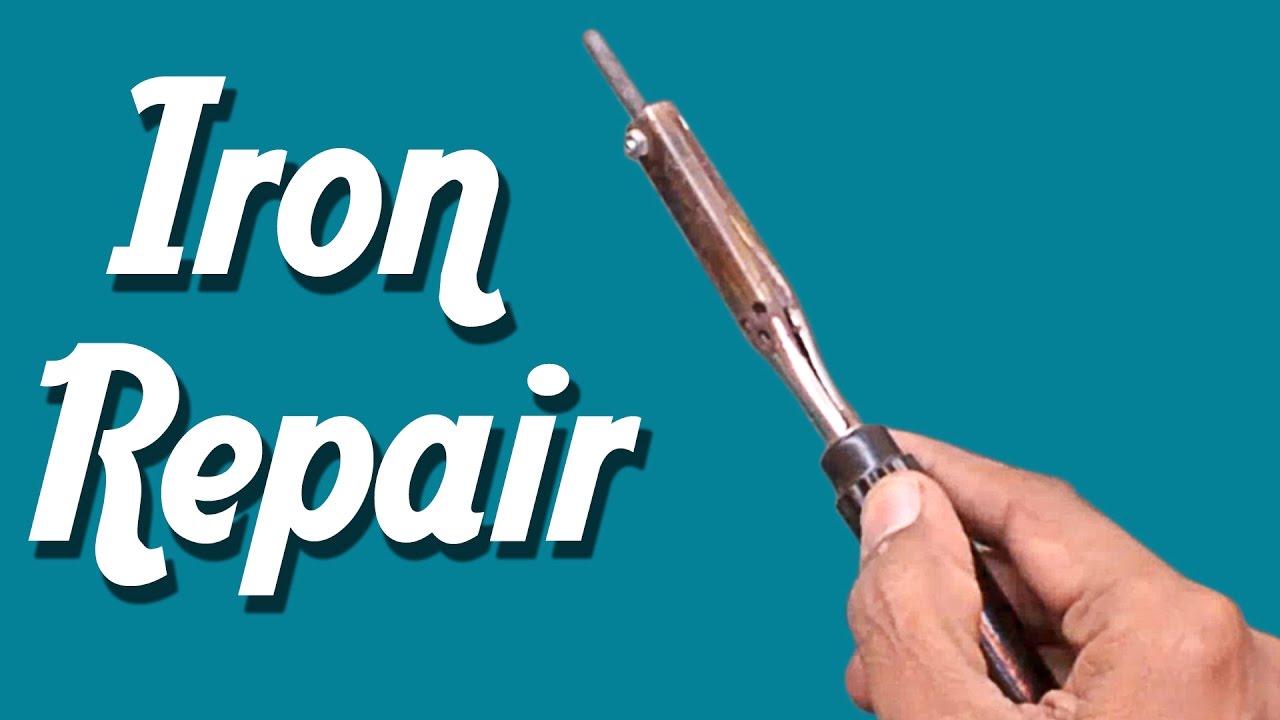 How to Repair Soldering Iron DIY Hindi Electronics ELECTRO INDIA