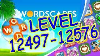 WordScapes Level 12497-12576 Answers | Master Level #77 screenshot 4