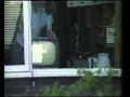 Satellite TV pioneer S J Birkill at his Sheffield home in 1982