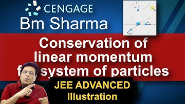 Center of mass| Conservation of linear momentum| JEE Advanced Physics by BM Sharma