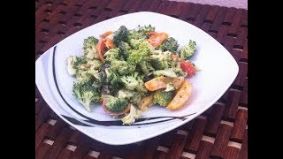 Вкуснейший салат из Брокколи...за считанные минуты... Вкуснейший салат из Брокколи...за считанные минуты...