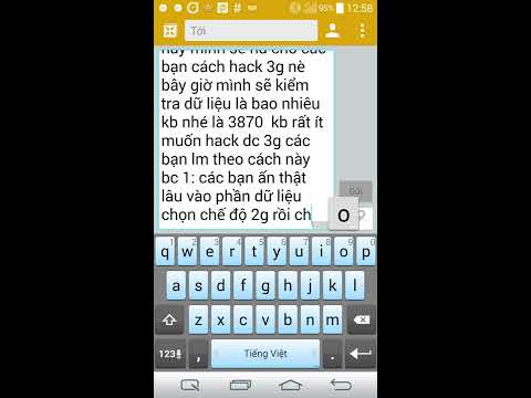 Video Hack 3g cho tất cả các loại máy mạng nhanh như bay - youtube