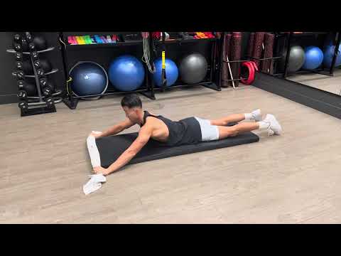 Towel Lat Pulldown