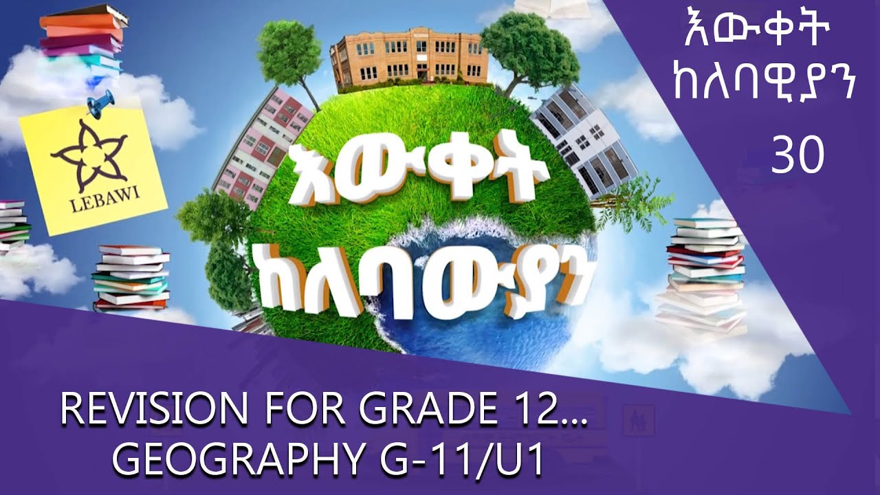 Revision for Grade 12.... Geography G-11/U1 @ArtsTvWorld