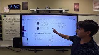Section 3-2 Notes Linear Functions