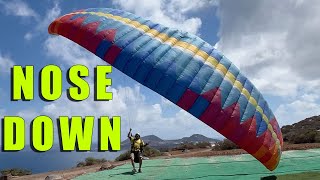 Paragliding Nose Down Launch: Myths, Facts & Training Tips