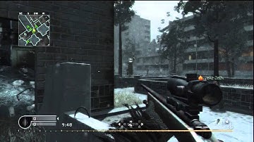 CoD4 Across Map No-Scope Hitmarker :(
