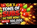 How I Got Thousands of Subs FAST – You Can Too