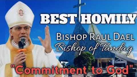 👍BEST HOMILY of Bishop Raul Dael, Bishop of Tandag SURIGAO DEL SUR