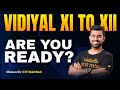 VIDIYAL XI → XII 🚀 | Crack JEE 2027 with Confidence | Shimon Sir