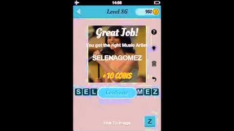 Wubu Guess The Music Artist 81-90 game answers Walkthrough