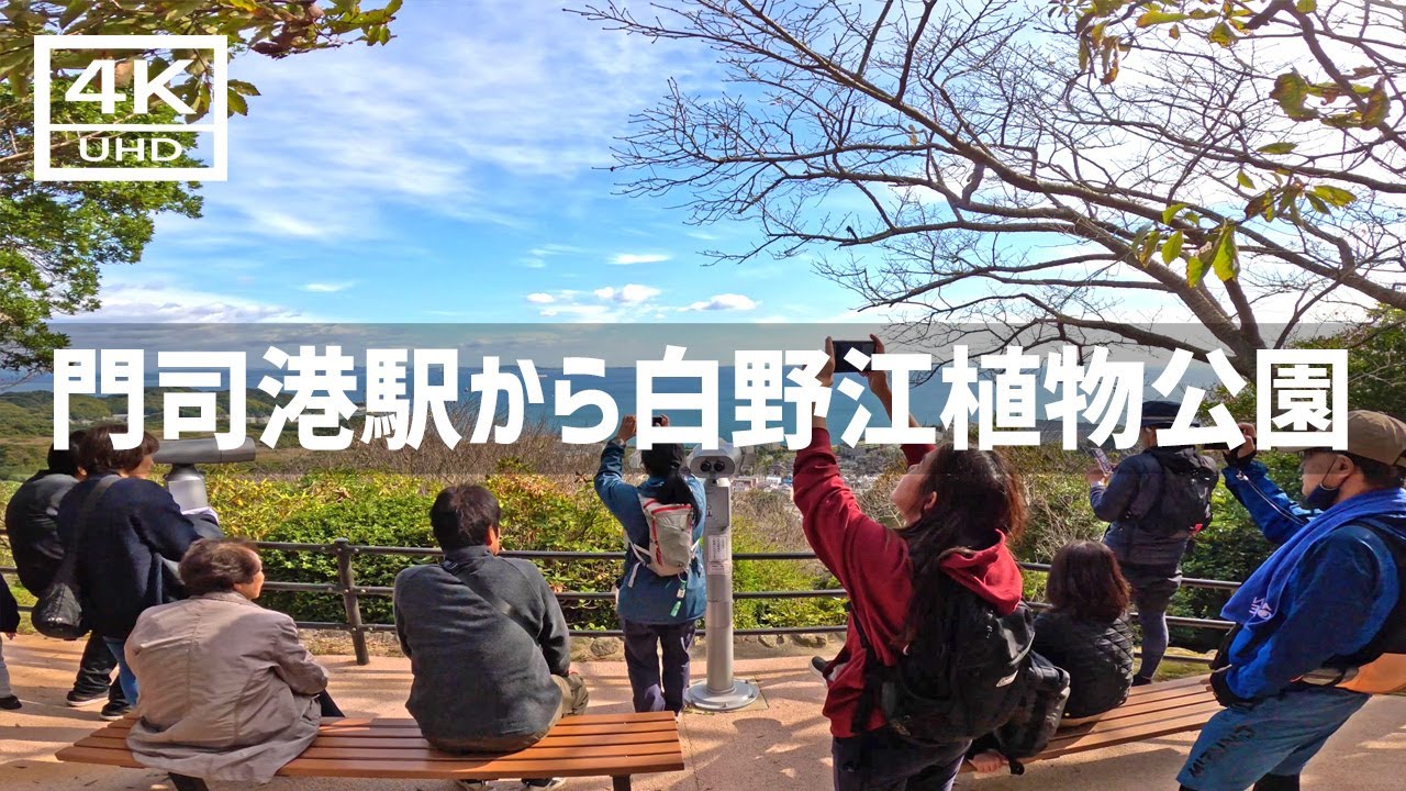 【2024年11月24日】JR門司港駅から白野江植物公園の紅葉まつりに行ってきた