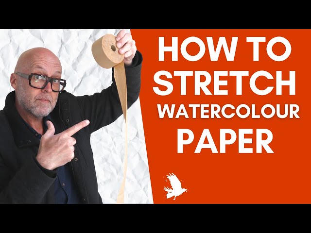 Four different ways of stretching watercolour paper - The Devon Artist