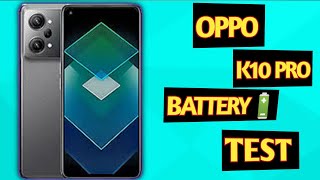 Oppo K10 Pro Battery Drain Test , Heating Test & Charging Test - Shocking||Oppo Battery Test||