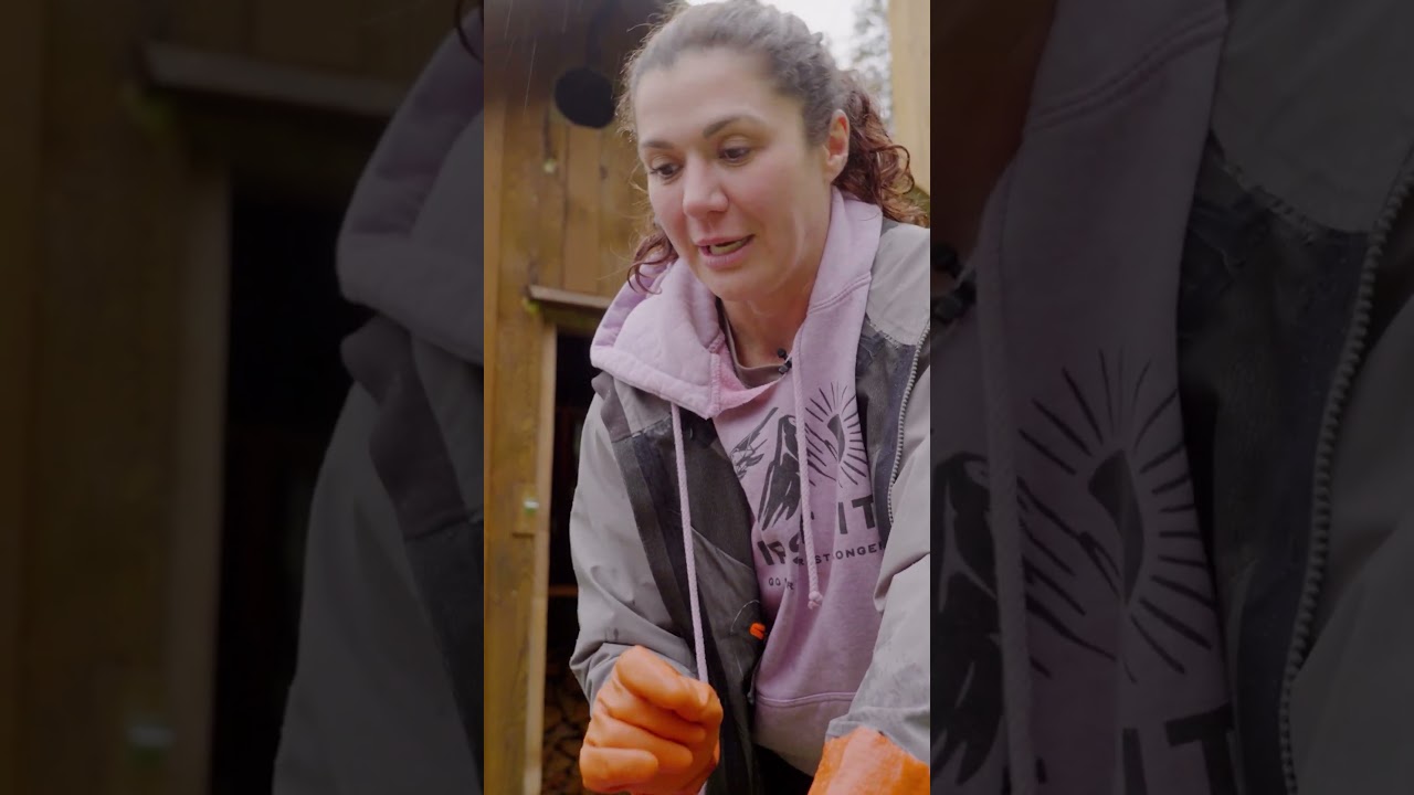 All salmon have worms!