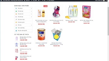 Tải Theme WordPress web bán hàng quần áo trẻ em