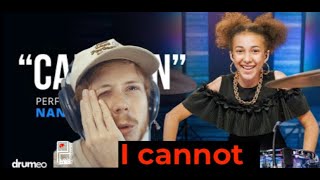 Nandi Bushell Performs "Caravan" (Reaction Drummer)