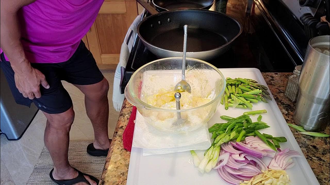 Orange Roughy/Asparagus StirFry in Kikkoman soy YouTube