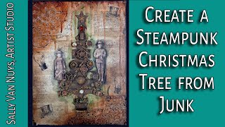 Create a Steampunk Christmas Tree with Junk | Mixed Media, Metal Steampunk Collage on Canvas
Not sure at all what the screeching is at about 5:33, bit it only lasts around 15 seconds. Sheesh...what a disaster!! That wasn’t on my preview I watched before uploading. So sorry! 🤔 Welcome Everyone!
I was trying to lift myself out of a bah humbug mood by creating this metal Steampunk Christmas tree on a canvas. All was fine until I came to edit my footage and realized that most of it had been shot in time lapse video mode. So, I made the most of it and just slowed it down a bit, added some music and lots of annotations for you. I hope its okay for watching! Merry Christmas! (or Bah Humbug - your choice!)
Some of the supplies I used today are listed in my Amazon Affiliate listings. I receive a small compensation if you order using my links. It really helps me replenish my supplies so I can continue producing free videos for you! It costs you nothing extra to order via my links. You can find all my most-used and best-loved supplies here:
http://www.sallyvannuys.com/artsupplies.html
Or here:
http://www.sallyvannuys.com/digitaldownloads/artsupplies.pdf
If you would like to support my channel and help me with replenishing art supplies for my videos: http://www.paypal.me/sallyvannuys
If you haven’t already, please subscribe so you don’t miss more good ideas that I share regularly for mixed media, art journaling, collage, canvas art, watercolor and acrylic painting, and more. And since I am really trying to grow this channel, I would appreciate it so much!
Join me on social media, too:
Facebook: http://www.facebook.com/SallyVanNuys.Artist/
Instagram: http://www.instagram.com/Sally.VanNuys
Pinterest: https://www.pinterest.com/SallyVanNuys/
My web site: http://www.sallyvannuys.com
My Blog https://wordpress.com/view/sallyvannuys.home.blog
#sallyvannuys,#mixedmedia,#steampunk Create a Steampunk Christmas Tree with Junk | Mixed Media, Metal Steampunk Collage on Canvas