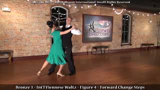 Planet Ballroom® - Bronze 3 - INTERNATIONAL VIENNESE WALTZ - Figure 4 - Forward Change Steps